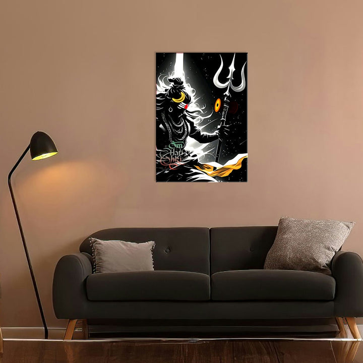 Metal Poster - Lord Shiva LS16