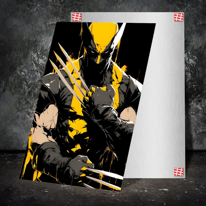 Metal Poster - Superhero Wolverine WOL08