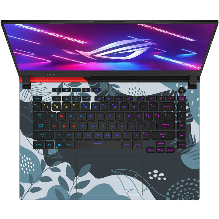 Asus Laptop Skin - Dark Abstract Nature Pattern