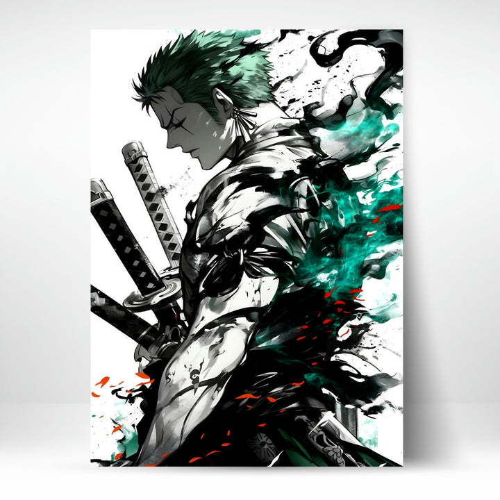 Metal Poster - One Piece Roronoa Zoro OP43