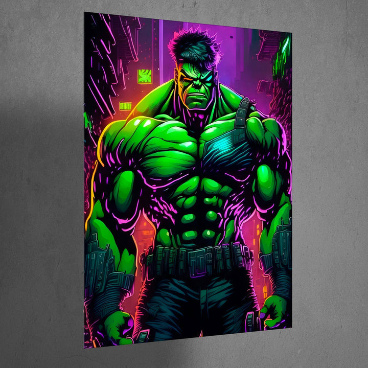 Metal Poster - Superhero Hulk SH01