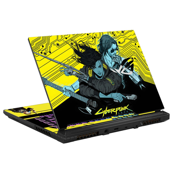 Asus Laptop Skin - Cyberpunk Circuit Breaker