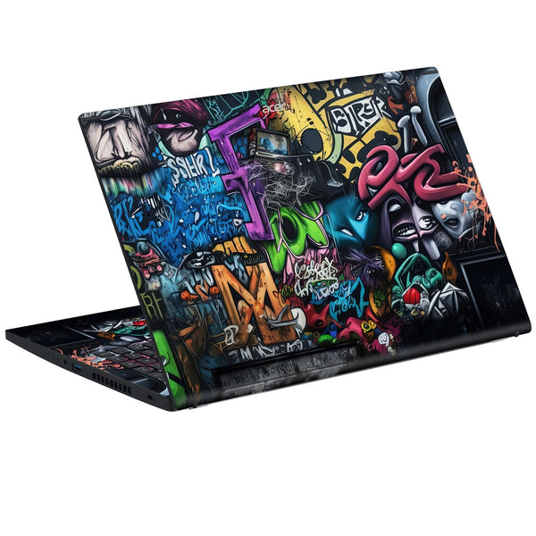 Acer Laptop Skin - Wooden M Graffiti