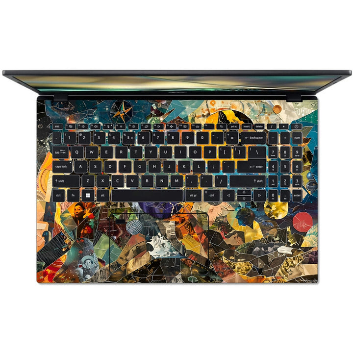 Acer Laptop Skin - Explosive Colorful Abstract