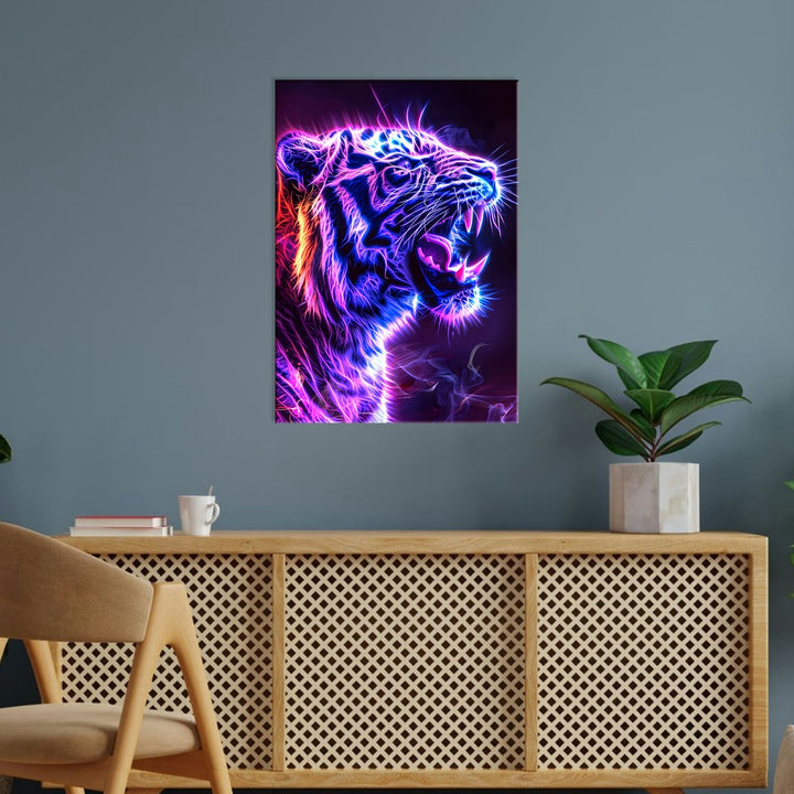 Metal Poster - Wildlife Tiger TG10