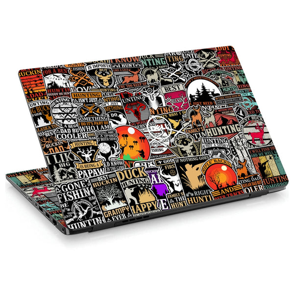 Dell Laptop Skin - Hunting Sticker Bomb DS2