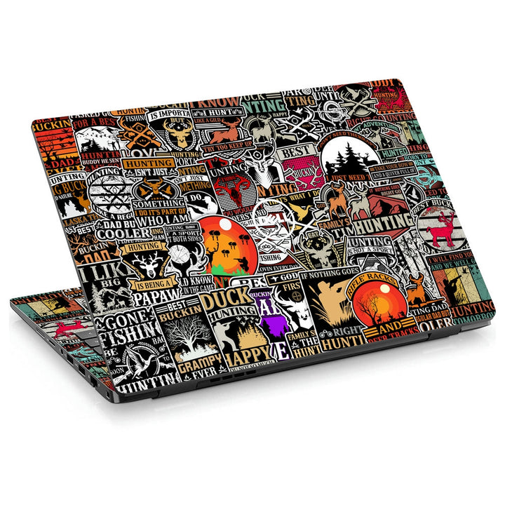 Dell Laptop Skin - Hunting Sticker Bomb DS2