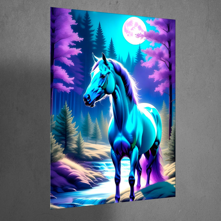 Metal Poster - Wildlife Horse HOR01