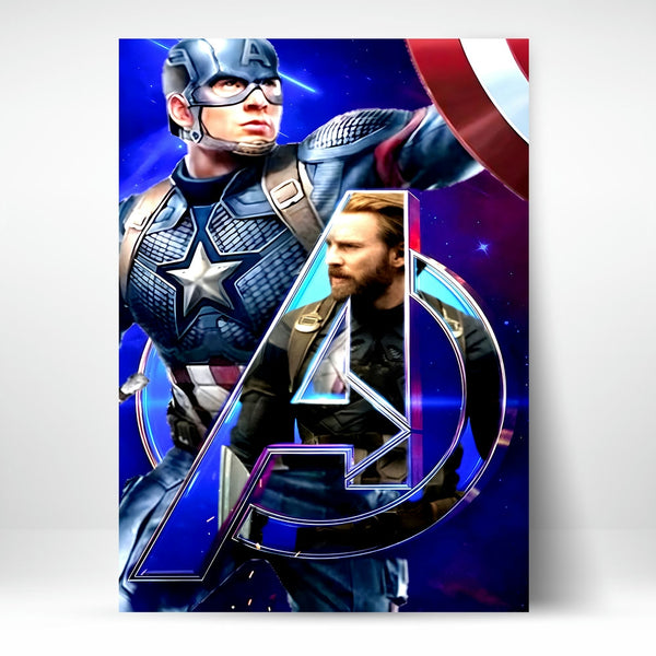 Metal Poster - Superhero Captain America CAP12