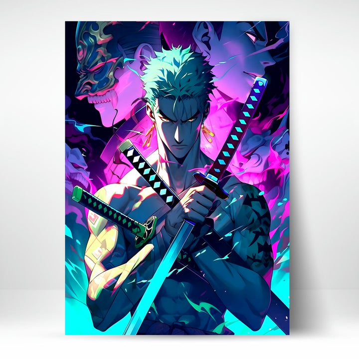 Metal Poster - One Piece Roronoa Zoro OP53