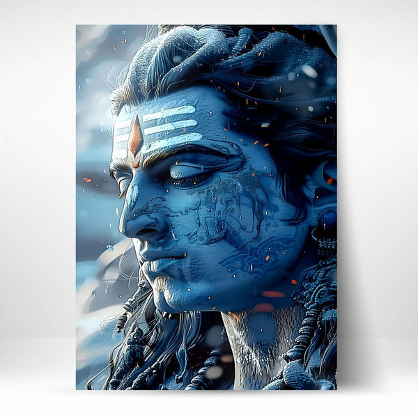 Metal Poster - Lord Shiva LS01