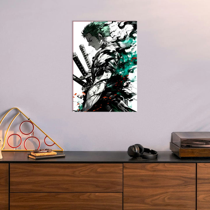 Metal Poster - One Piece Roronoa Zoro OP43