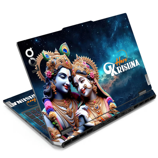 Lenovo LOQ Laptop Skin - Hare Krishna Universe