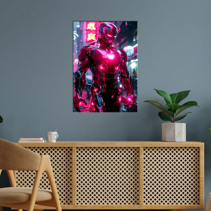 Metal Poster - Superhero Iron Man IM02