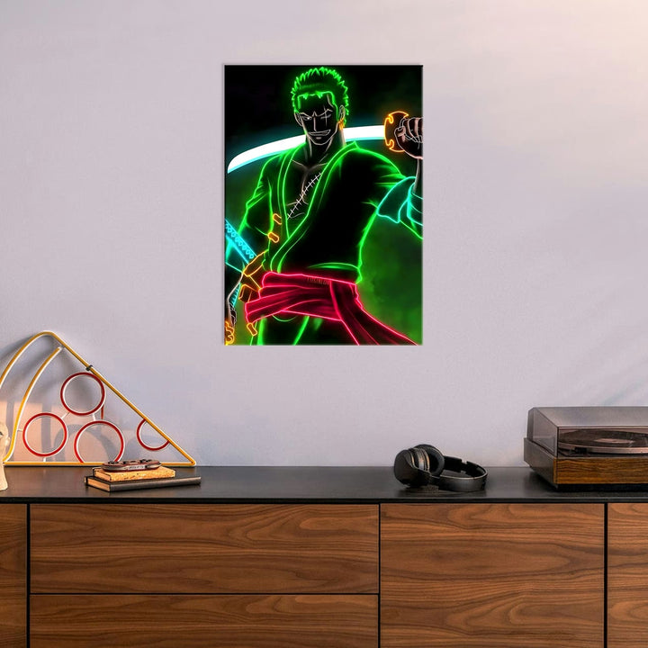 Metal Poster - One Piece Roronoa Zoro OP55