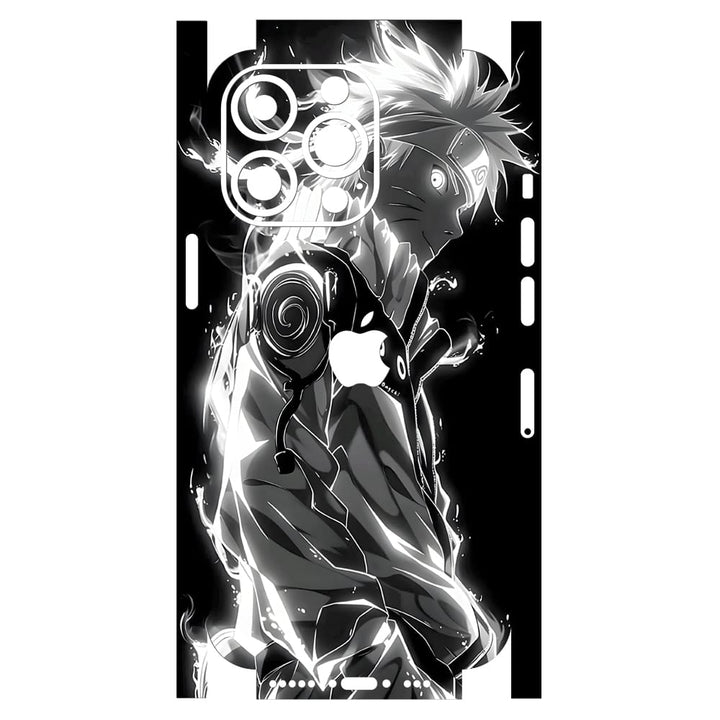 Apple iPhone Skin Wrap - Naruto White Highlighted