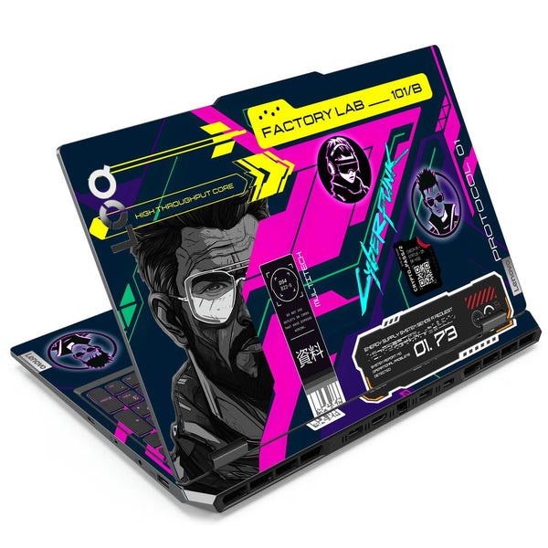 Lenovo LOQ Laptop Skin - Cyberpunk Neon Nexus