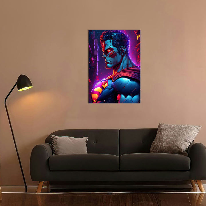 Metal Poster - Superhero Superman SUP02