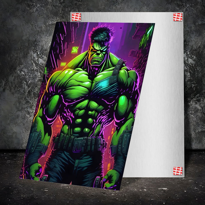 Metal Poster - Superhero Hulk SH01