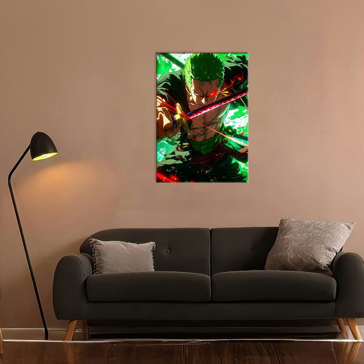 Metal Poster - One Piece Roronoa Zoro OP23