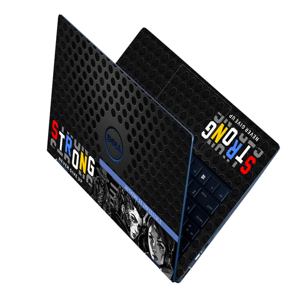 Laptop Skin - Dell Strong Never Give Up