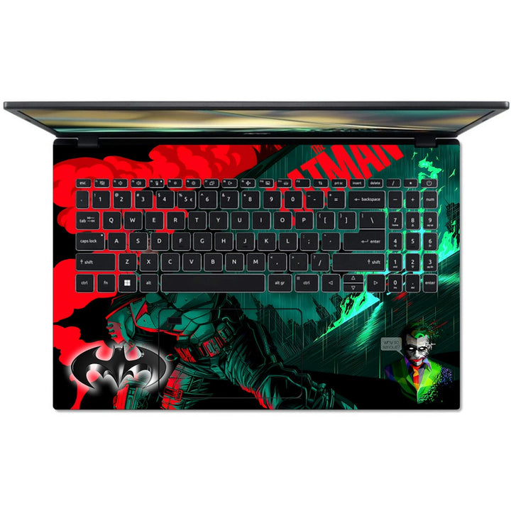 Acer Laptop Skin - Batman Red Green