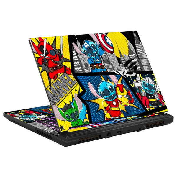 Asus Laptop Skin - Stitch Superheroes