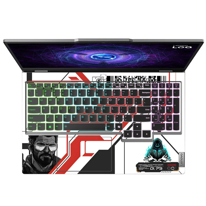 Lenovo LOQ Laptop Skin - Cyberpunk Circuit Overload