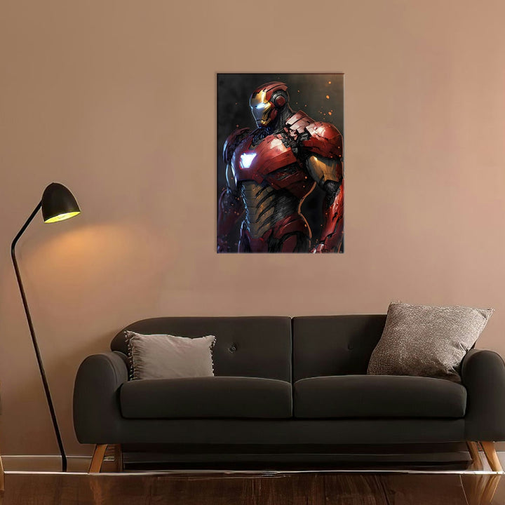 Metal Poster - Superhero Iron Man IM14