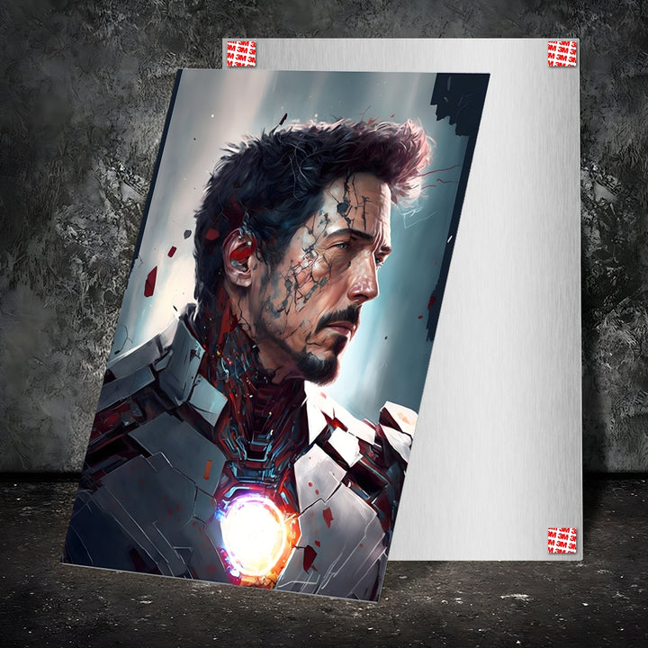 Metal Poster - Superhero Iron Man IM18