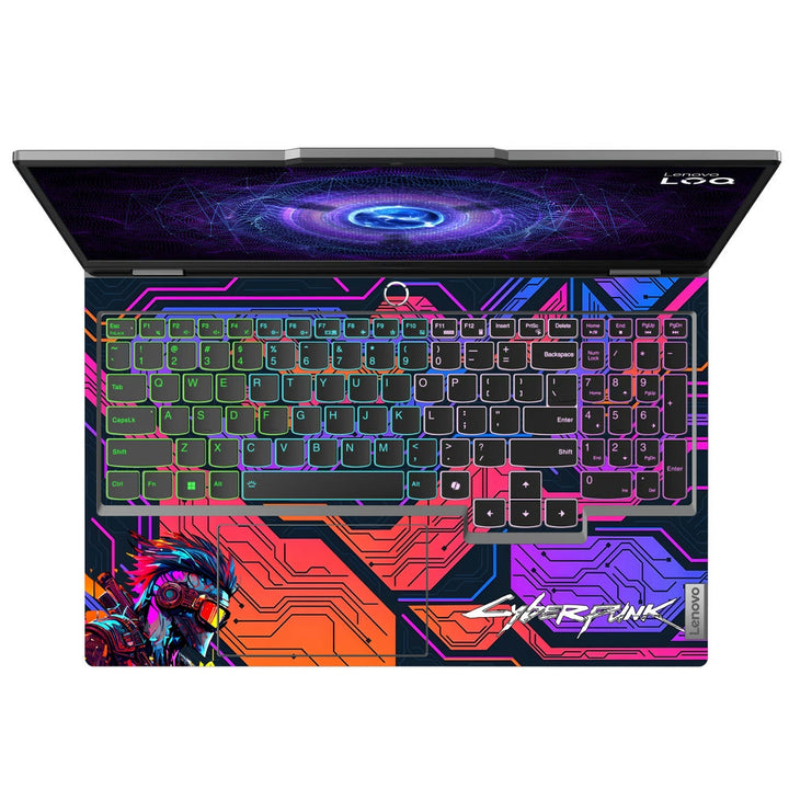 Lenovo LOQ Laptop Skin - Cyberpunk Digital Vortex