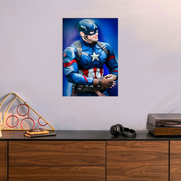 Metal Poster - Superhero Captain America CAP02