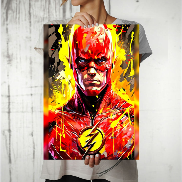 Metal Poster - Superhero Flash FH01