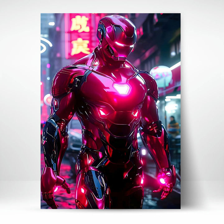 Metal Poster - Superhero Iron Man IM02