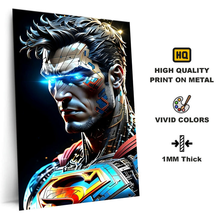 Metal Poster - Superhero Superman SUP06