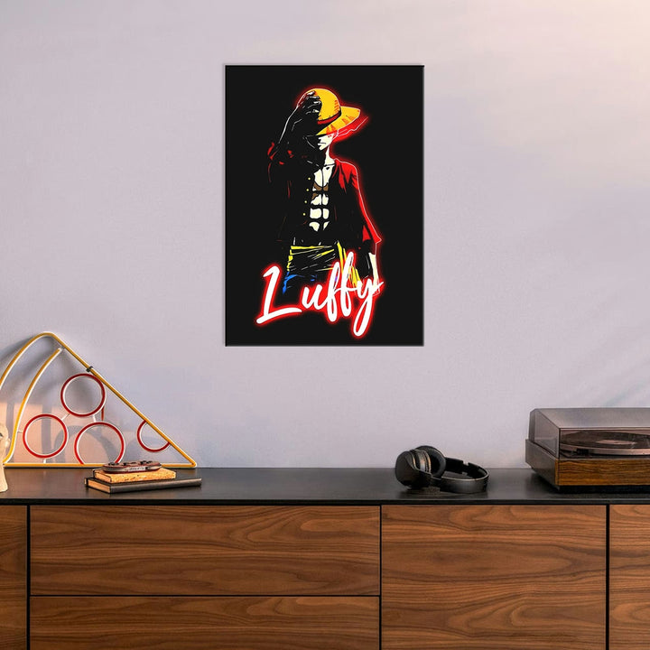 Metal Poster - One Piece Monkey D Luffy OP51