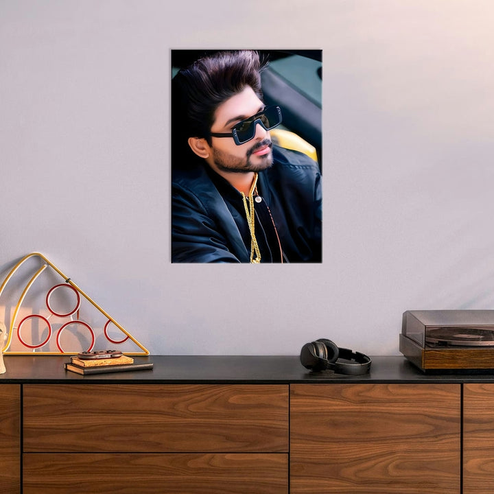 Metal Poster - Allu Arjun AA02