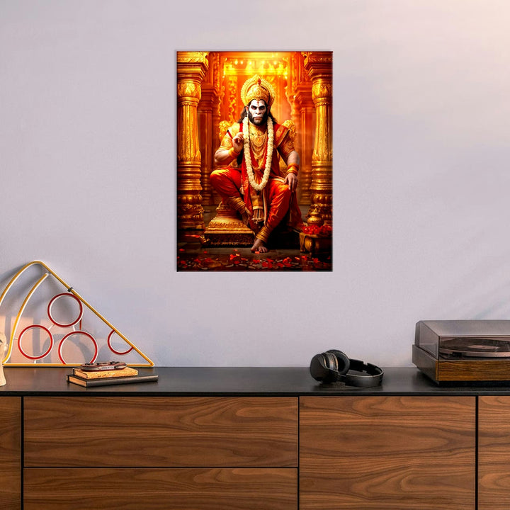 Metal Poster - Lord Hanuman LH05