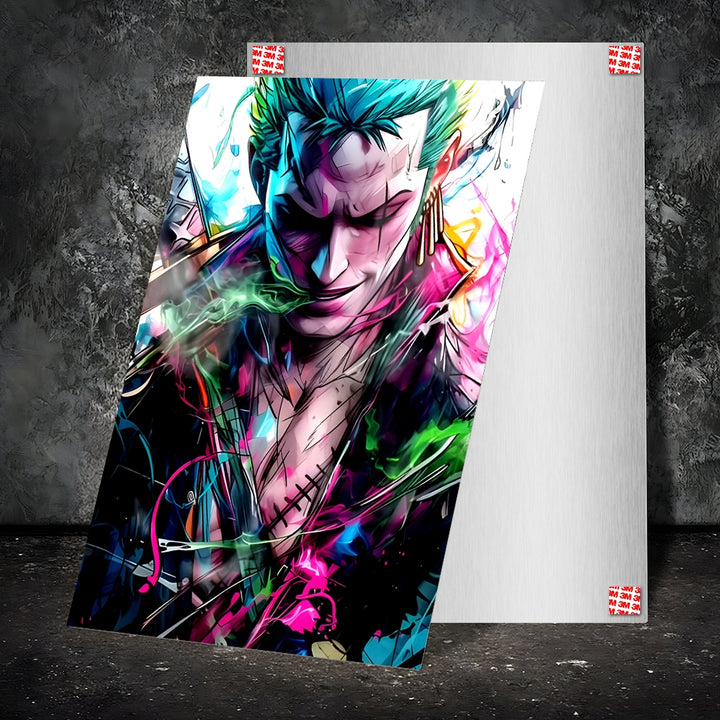 Metal Poster - One Piece Roronoa Zoro OP35