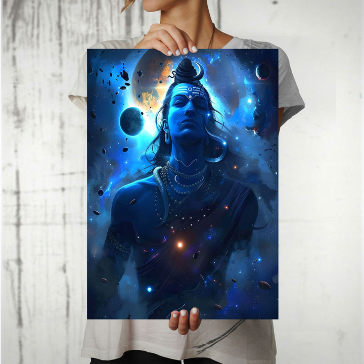 Metal Poster - Lord Shiva LS10