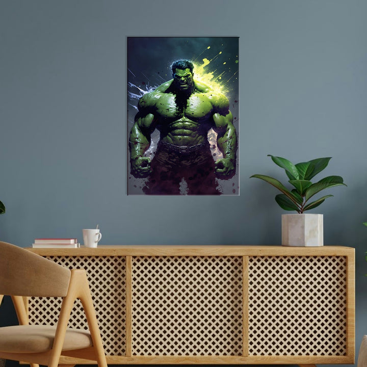 Metal Poster - Superhero Hulk SH05