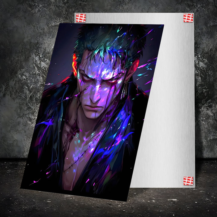 Metal Poster - One Piece Roronoa Zoro OP44