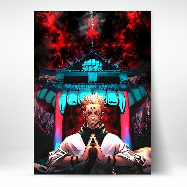 Metal Poster - Anime Sukuna SK11