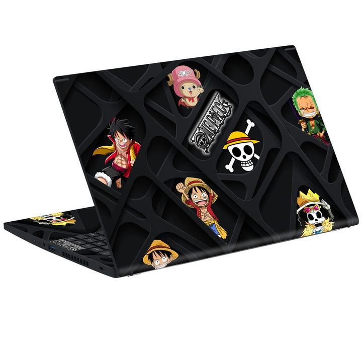 Acer Laptop Skin - One Piece Black Art