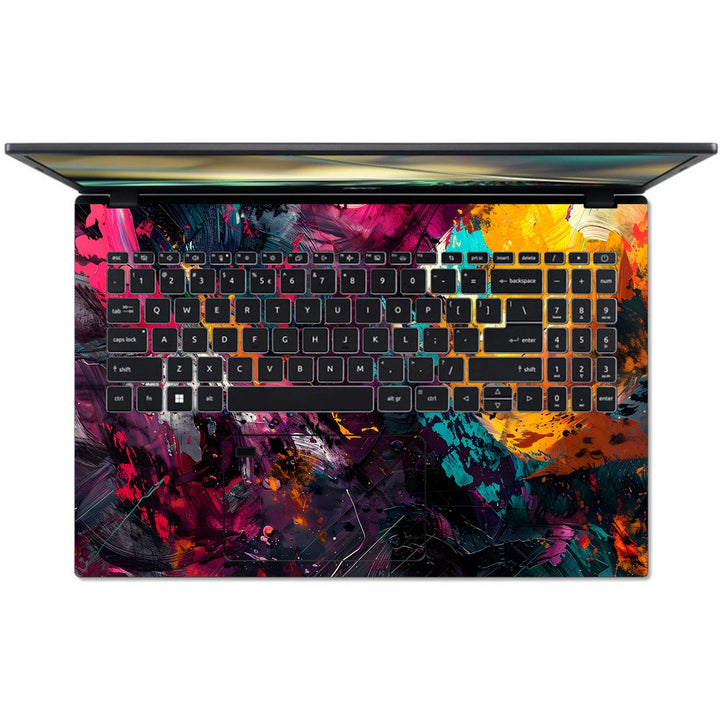 Acer Laptop Skin - Vivid Cosmic Nebula Design