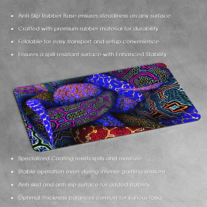 Anti-Slip Desk Mat Gaming Mouse Pad - Paisley Dreams