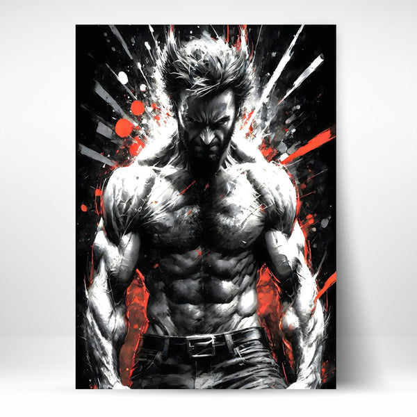 Metal Poster - Superhero Wolverine WOL07