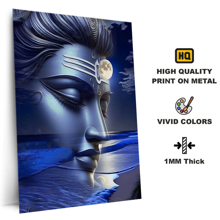 Metal Poster - Lord Shiva LS04