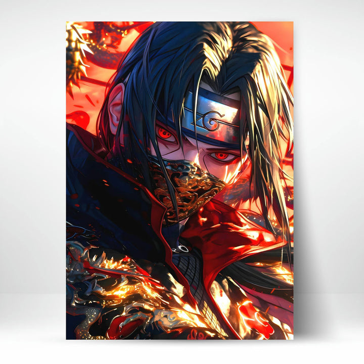 Metal Poster - Itachi Uchiha IU01