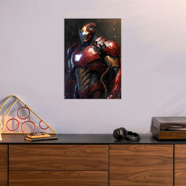 Metal Poster - Superhero Iron Man IM14